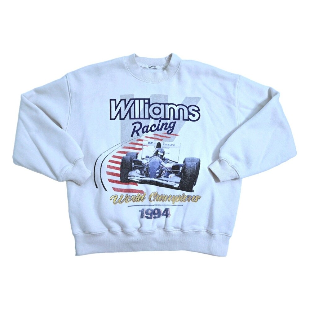 Abercrombie Williams Racing F1 Sweatshirt Oversized XS 1994 Retro Formula 1
